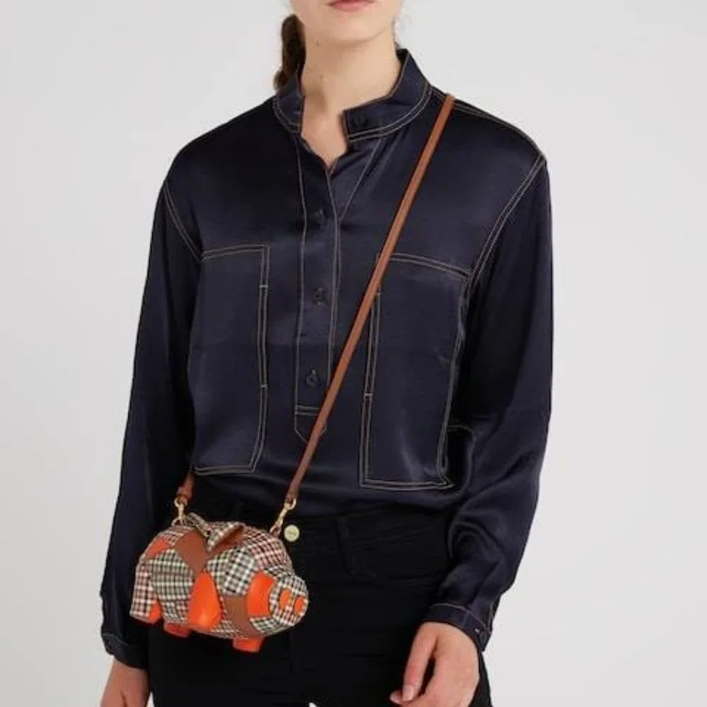 NWT Tory Burch Peggy Leather Bag